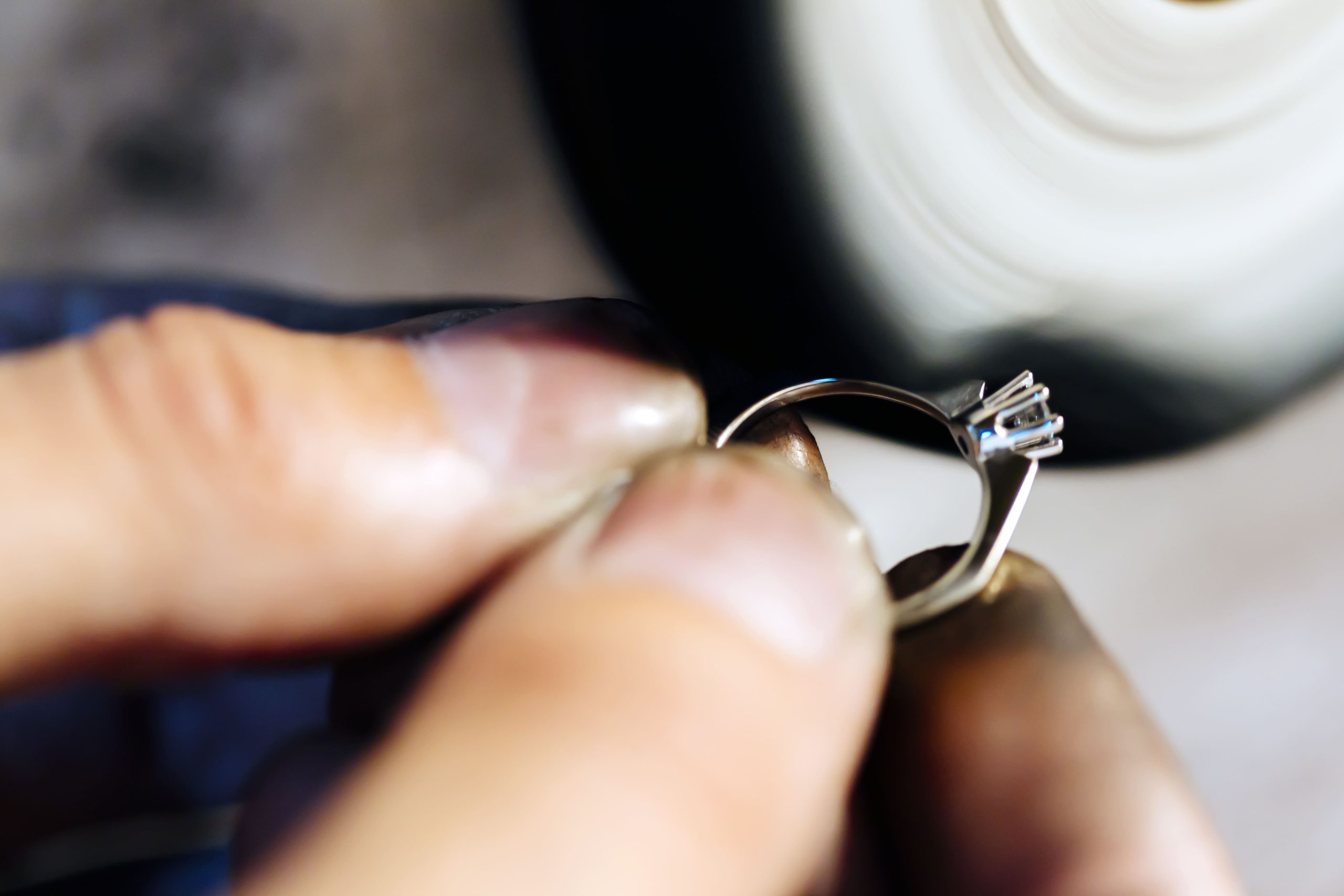 sand casting engagement ring