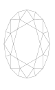 Oval diamond