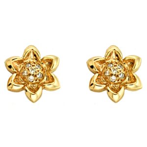 Pave Diamond Earrings