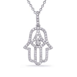 White Gold Diamond Pendant