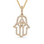 Yellow Gold Diamond Pendant