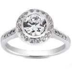 1.0 Carat Pear diamond
