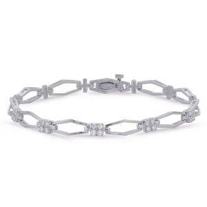 White Gold Diamond Bracelet