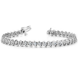 White Gold Diamond Tennis Bracelet
