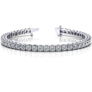 Four Prong Tennis Bracelet