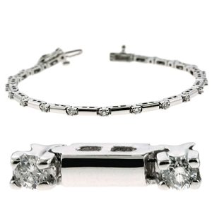 Yellow & White Gold Diamond Bracelet