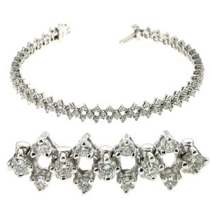 Tanzanite & Diamond Bracelet