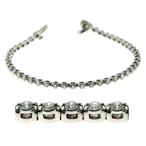 White Gold Diamond Bracelet