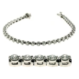 White Gold Diamond Bracelet