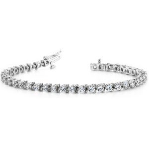 Three Prong Tennis Bracelet