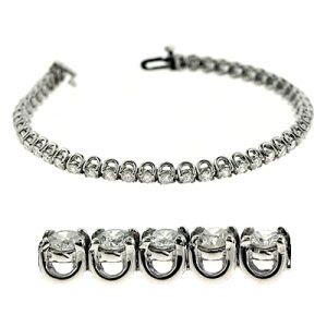 White Gold Diamond Bracelet