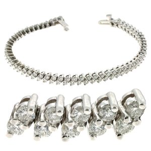 Tanzanite & Diamond Bracelet