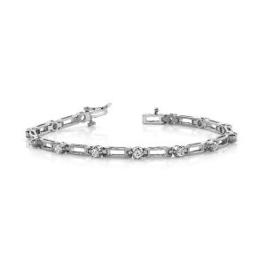 White Gold Diamond Bracelet