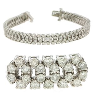 White Gold Diamond Bracelet