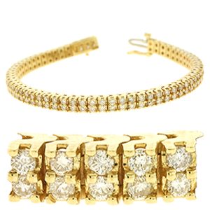 Double Row Tennis Bracelet