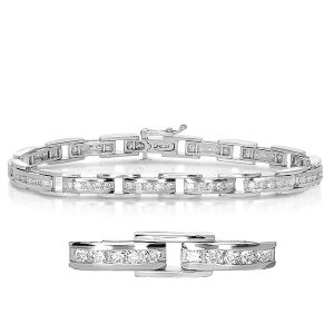 White Gold Diamond Bracelet
