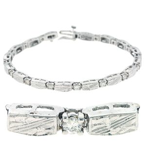 White Gold Diamond Bracelet