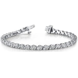 White Gold Diamond Bracelet