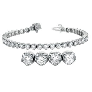 White Gold Diamond Bracelet