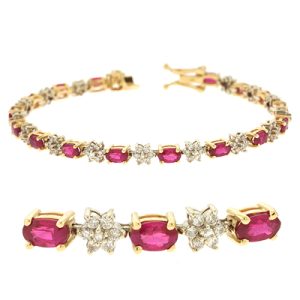 Ruby & Diamond Bracelet