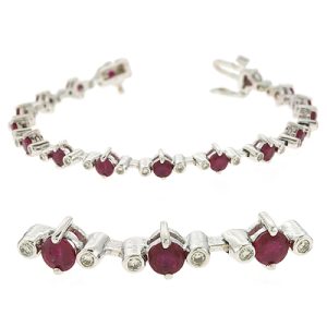Ruby & Diamond Bracelet