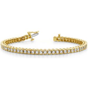 Tube Set Diamond Bracelet