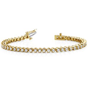 Three Prong Tennis Bracelet