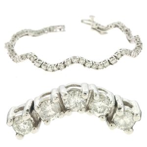 White Gold Diamond Bracelet
