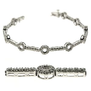 White Gold Diamond Bracelet