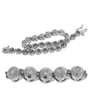 White Gold Diamond Bracelet