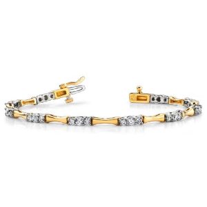 White Diamond Bracelet