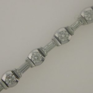 White Gold Diamond Bracelet