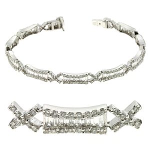 White Gold Diamond Bracelet