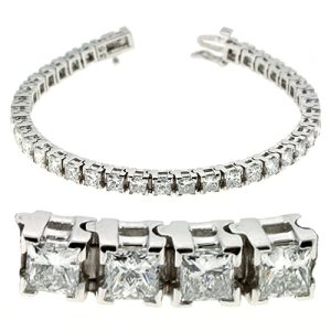 White Gold Diamond Bracelet