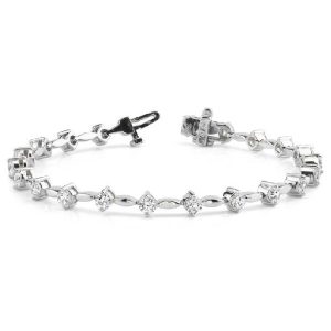 White Gold Diamond Bracelet