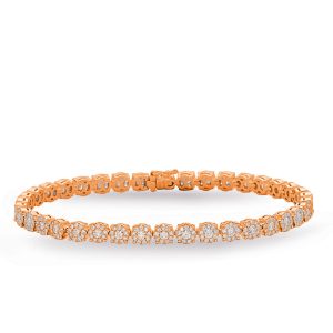 Rose Gold Diamond Bracelet