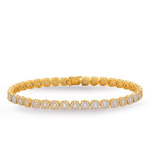 Yellow Gold Diamond Bracelet