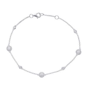 White Gold Diamond Bracelet