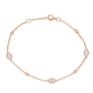 Rose Gold Diamond Bracelet