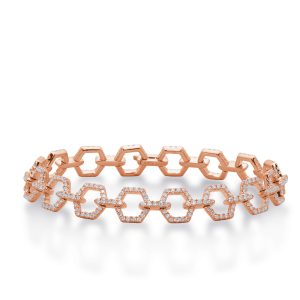 Rose Gold Diamond Bracelet