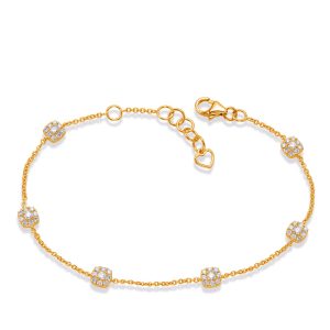 Yellow Gold Diamond Bracelet