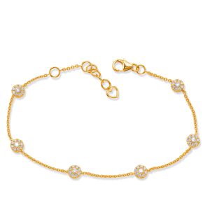 Yellow Gold Diamond Bracelet