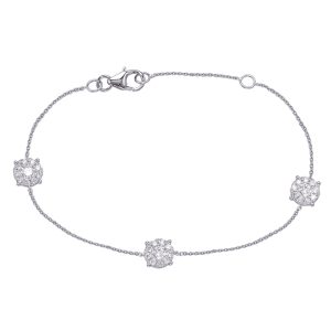 White Gold Diamond Bracelet