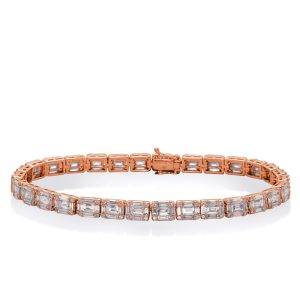 Rose Gold Diamond Bracelet