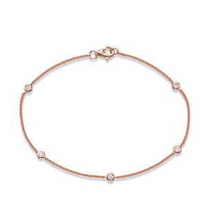 Rose Gold Diamond Bracelet