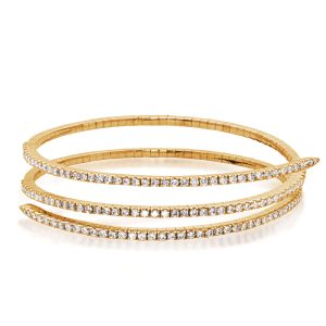 Yellow Gold sBangle Bracelet