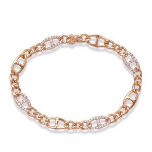 Rose Gold Diamond Bracelet