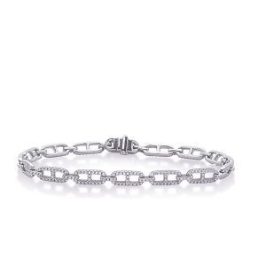 White Gold Diamond Bracelet