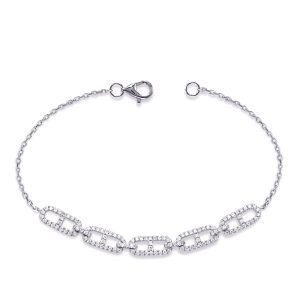 White Gold Diamond Bracelet