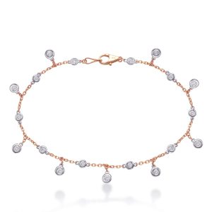 Rose & White Gold Diamond By The Yard